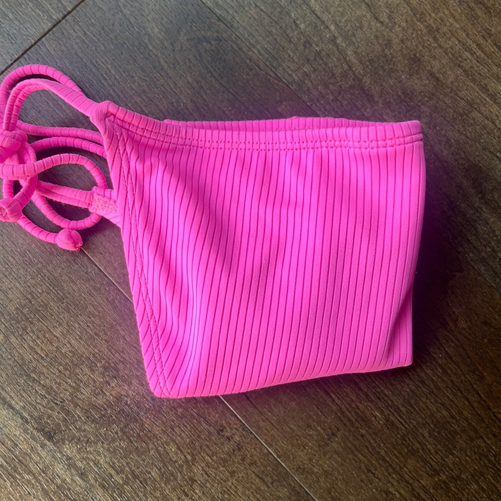 hot pink swim bottoms